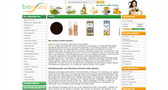 Desktop Screenshot of biovyana.com