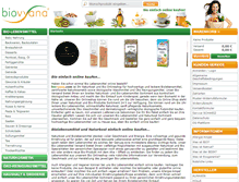 Tablet Screenshot of biovyana.com
